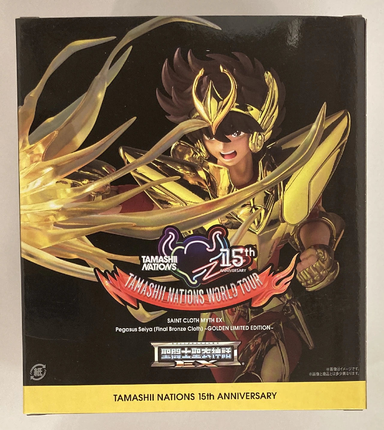BANDAINAMCO/BANDAISPIRITS Saint Seiya Myth Cloth EX Masami Kurumada Pegasus Seiya (Final Bronze Cloth) GOLDEN LIMITED EDITION
