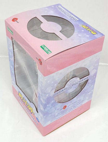 Kotobukiya ArtFX J / Pokemon Pokemon Hikari with Piplup Bonus Item Illustration Shikishi Included With Bonus