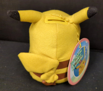 Banpresto Shines! Voice Piggy Bank Plush Pikachu