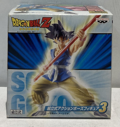 Banpresto assembling model action pose figure 3 Goku