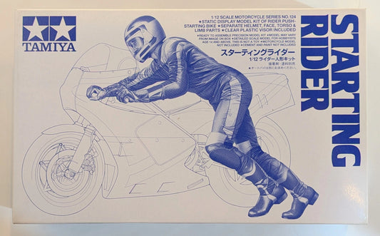 Tamiya 1/12 Rider Figure Kit Starting Rider 124