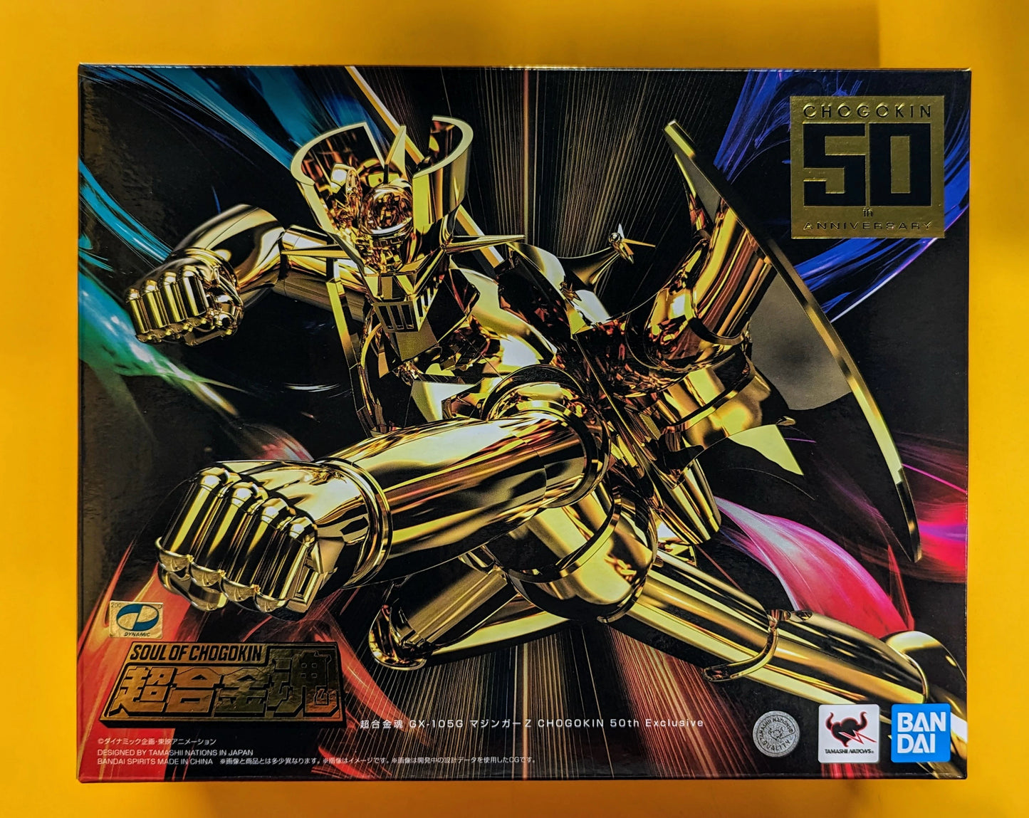 BANDAI NAMCO Soul of Chogokin Mazinger Z 50th Anniversary Exclusive GX-105G