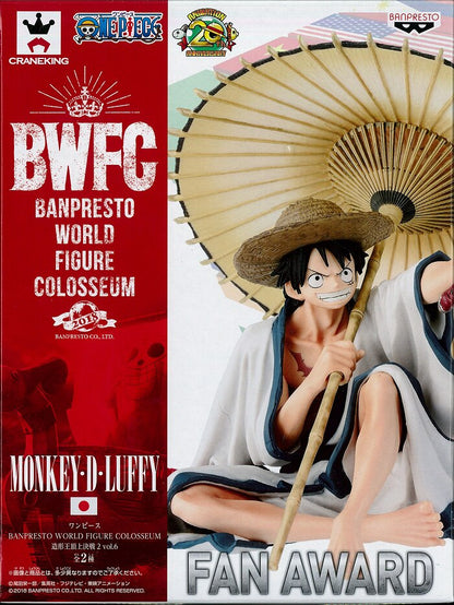 Banpresto BWFC One Piece Zoukeiou-Choujokessen 2 vol6 Luffy ( Normal Color)