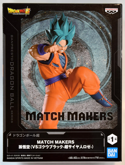 Bandai Spirits MATCH MAKERS Dragon Ball Super Son Goku(VS Goku Black Super Saiyan Rose-)