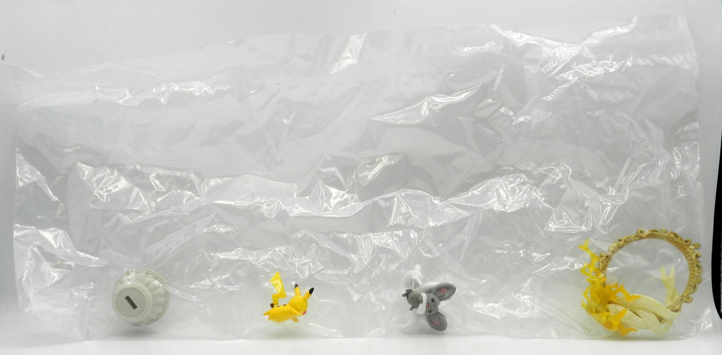 Collezione di cornici decorative Re-Ment Pokemon Pikachu e Chirachino 1