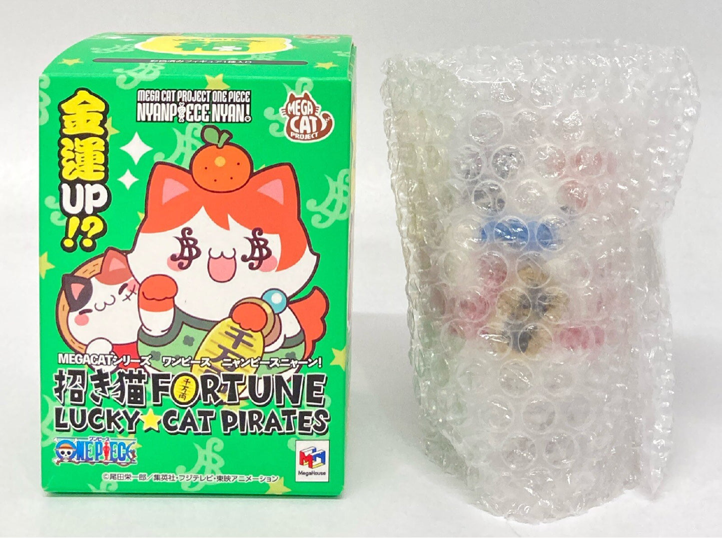 MegaHouse Maneki Neko FORTUNE MEGA CAT PROJECT Monkey D Luffy