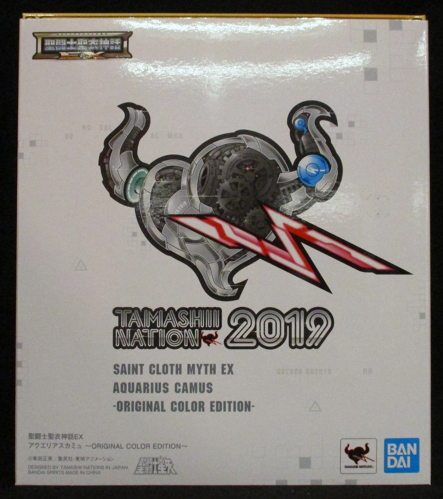 Bandai Spirits Saint Seiya Myth Cloth EX Aquarius Camus ORIGINAL COLOR EDITION