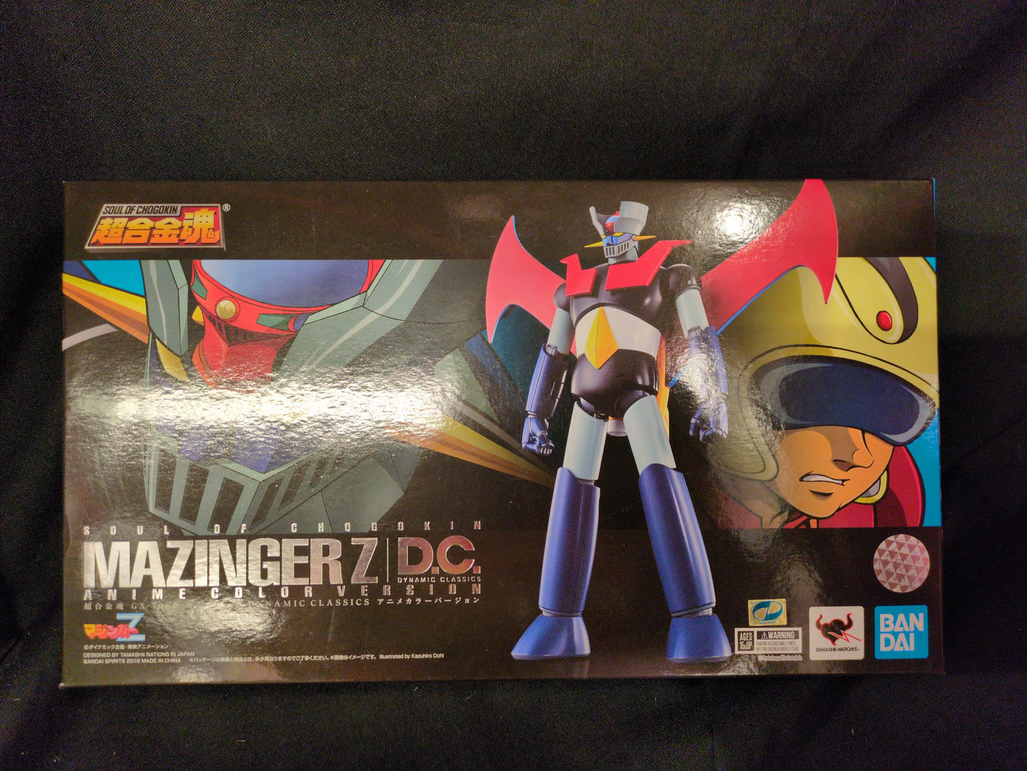Bandai Soul of Chogokin Mazinger Z DC Anime Color Version GX-70SP