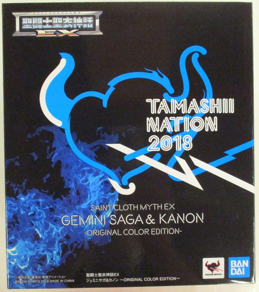 BANDAI SPIRITS Saint Seiya Myth Cloth EX Masami Kurumada Gemini Saga Kanon / ORIGINAL COLOR EDITION / Tamashii Nation Limited