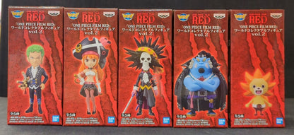 Bandai Spirits WCF One Piece ONE PIECE FILM RED vol.2 Complete 5 Piece Set