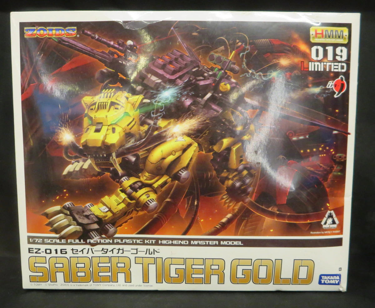 Kotobukiya 1/72 HMM Saber Tiger Gold (Irisawa Distribution Limited) 019L