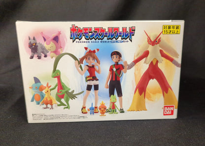 Bandai Pokemon Scale World Hoenn Region Pokemon 1 Box set Pokemon Scale World Hoenn Region set