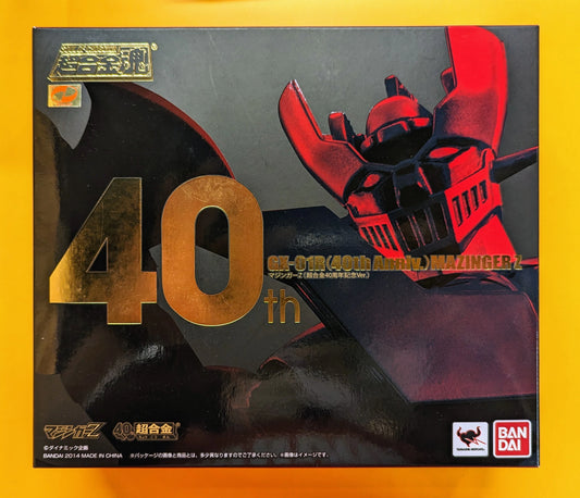 Bandai Soul of Chogokin Mazinger Z Chogokin 40th Anniversary ver GX-01R40