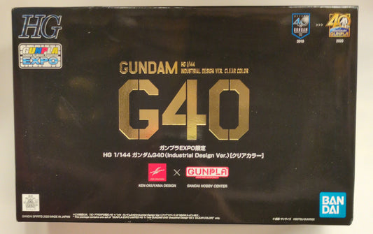 Bandai Spirits HG 1/144 GundamEXPO Limited KEN OKUYAMA DESIGN x BANDAI HOBBY CENTER Gundam G40 (Industrial Design Ver.) [Clear Color]
