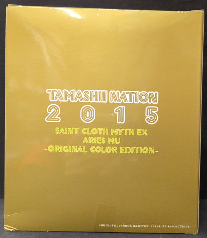 BANDAI Saint Seiya Myth Cloth EX Masami Kurumada Aries Mu/ORIGINAL COLOR EDITION