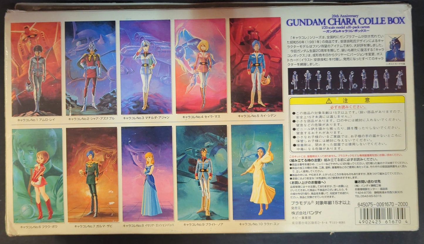 Bandai Gundam Character Collection Box