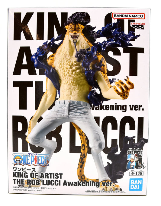 BANDAI SPIRITS KING OF ARTIST THE ROB LUCCI Awakening ver. Rob Lucci Awakening Ver.