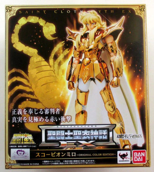 Bandai - Saint Seiya Myth Cloth EX Scorpion Milo / ORIGINAL COLOR EDITION / Tamashii Web Limited Edition
