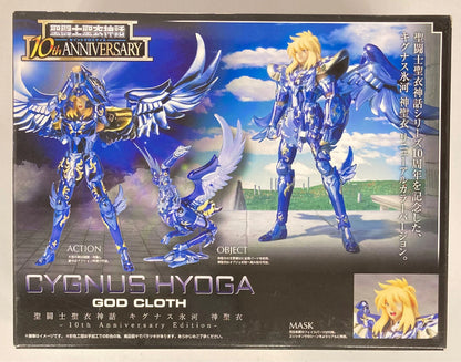 Bandai Saint Seiya Myth Cloth Masami Kurumada Cygnus Hyoga God Cloth 10th Anniversary Edition