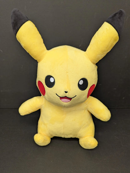 Bandai Spirits Super Soft Plush Stuffed Toy: Pokemon Pikachu (Smiling Ver.)