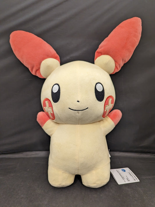 Bandai Spirits Super Mofugu Plush Stuffed Toy Pokemon Plusle