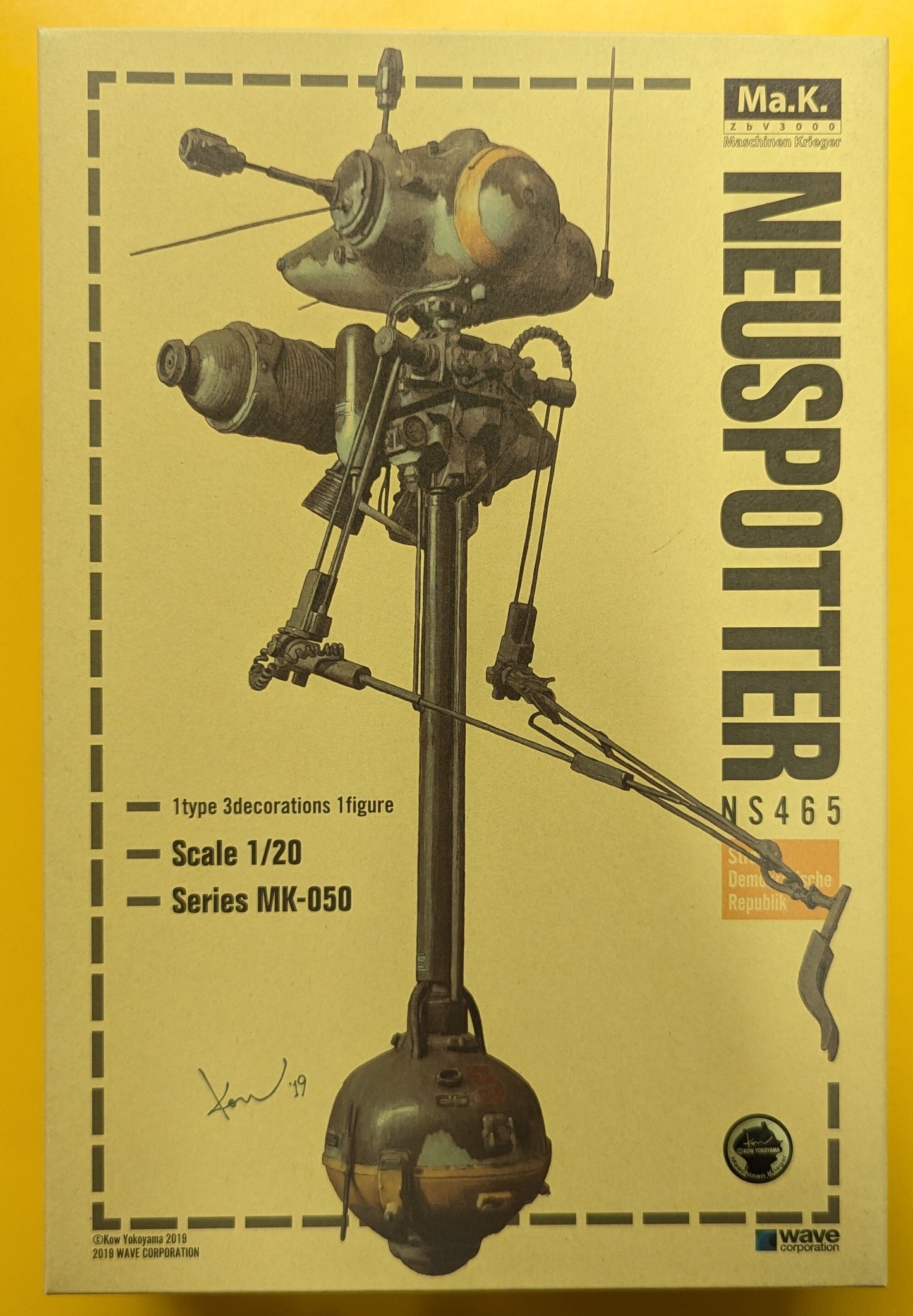 WAVE 1/20 scale Noise Spotter