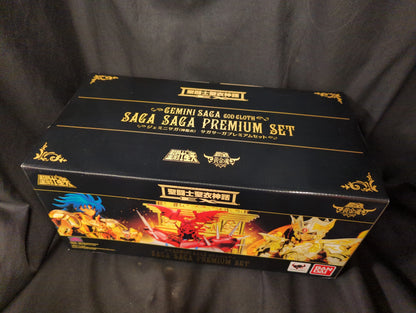 BANDAI Saint Seiya Myth Cloth EX Masami Kurumada - Saga Saga Premium set - Gemini Saga (God Cloth) / No Correction Box No Correction