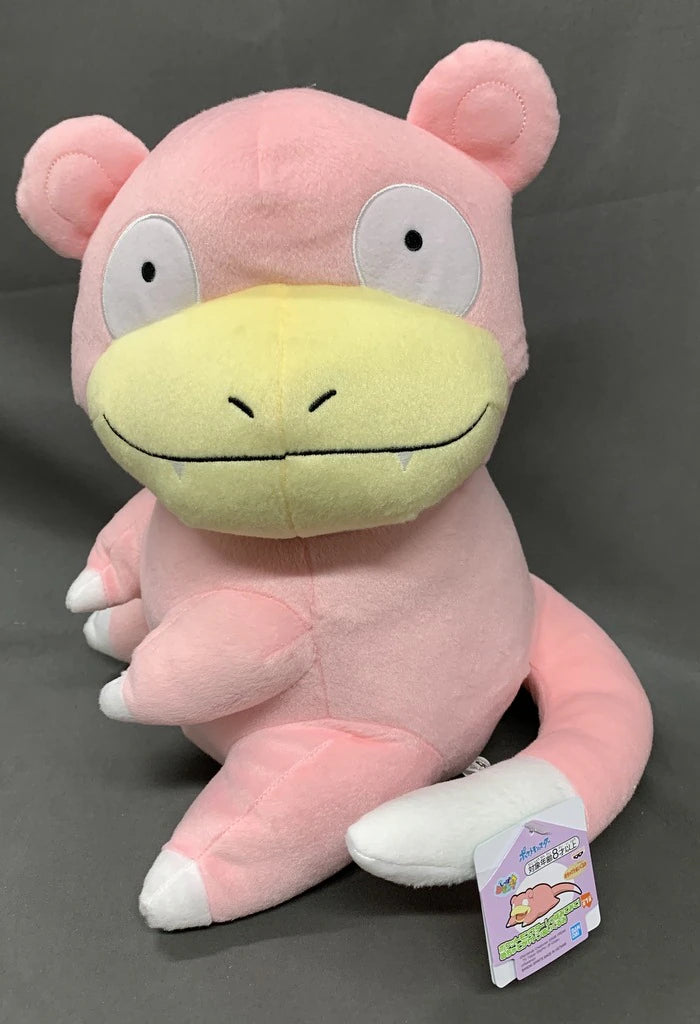 Bandai Spirits Look at the tail! MassiveSlowpokePlush Stuffed Toy Pokemon Slowpoke