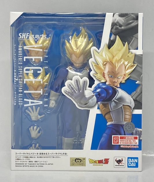 BANDAI SPIRITS SHFiguarts Super-Saiyan Vegeta -Awakening Super Super-Saiyan Blood-