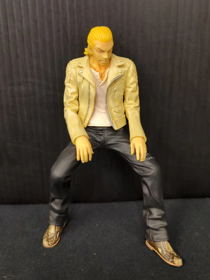 Aoshima/Studio Ren 1/12 PVC finished figure and bike Plastic Model set Karasu vol.1 Tesshou Kawachi and BLACK LOW RIDER set Regulus version