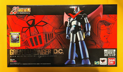 Bandai Soul of Chogokin Great Mazinger DC (With First Edition Bonus Item) GX-73