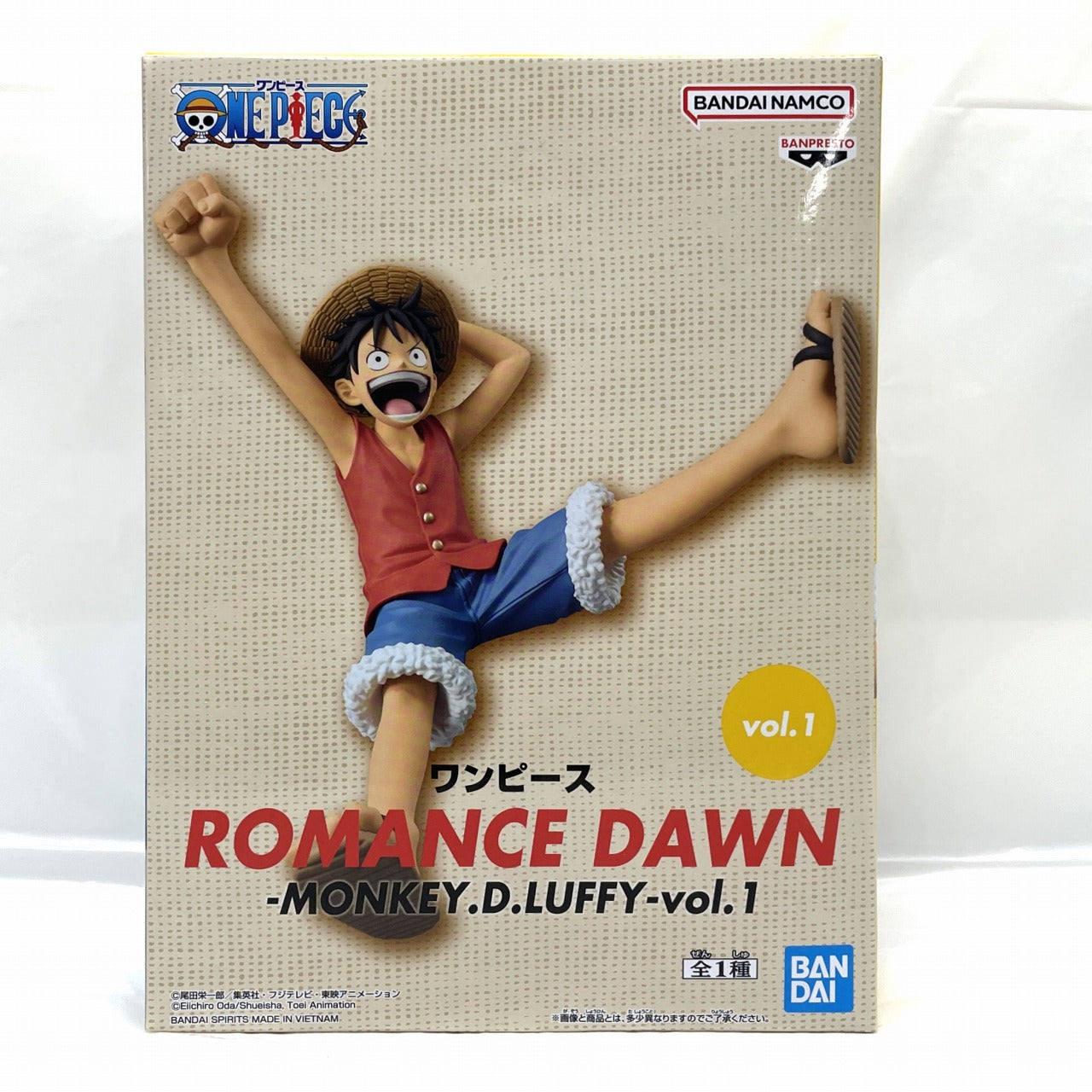 バンダイスピリッツ ワンピース ROMANCE DAWN -MONKEY.D.LUFFY- vol.1 (モンキー・D・ルフィ)