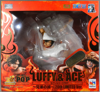 Megahouse POP NEO-MAXIMUM Luffy and Ace Brothers' Bond 20th LIMITED Ver.