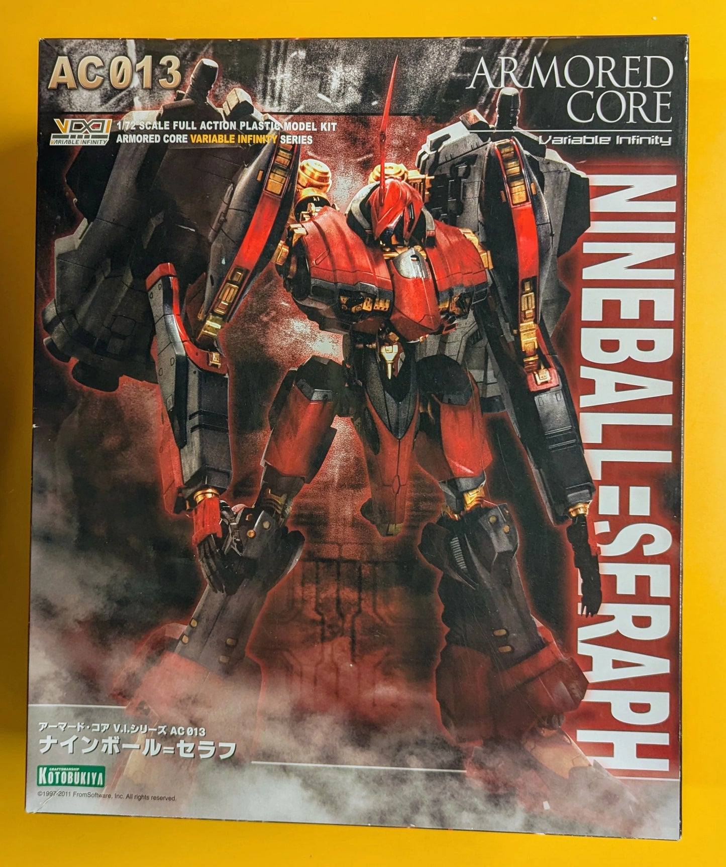 Kotobukiya Armored Core VI series Nineball Seraph Resale Edition 1/72