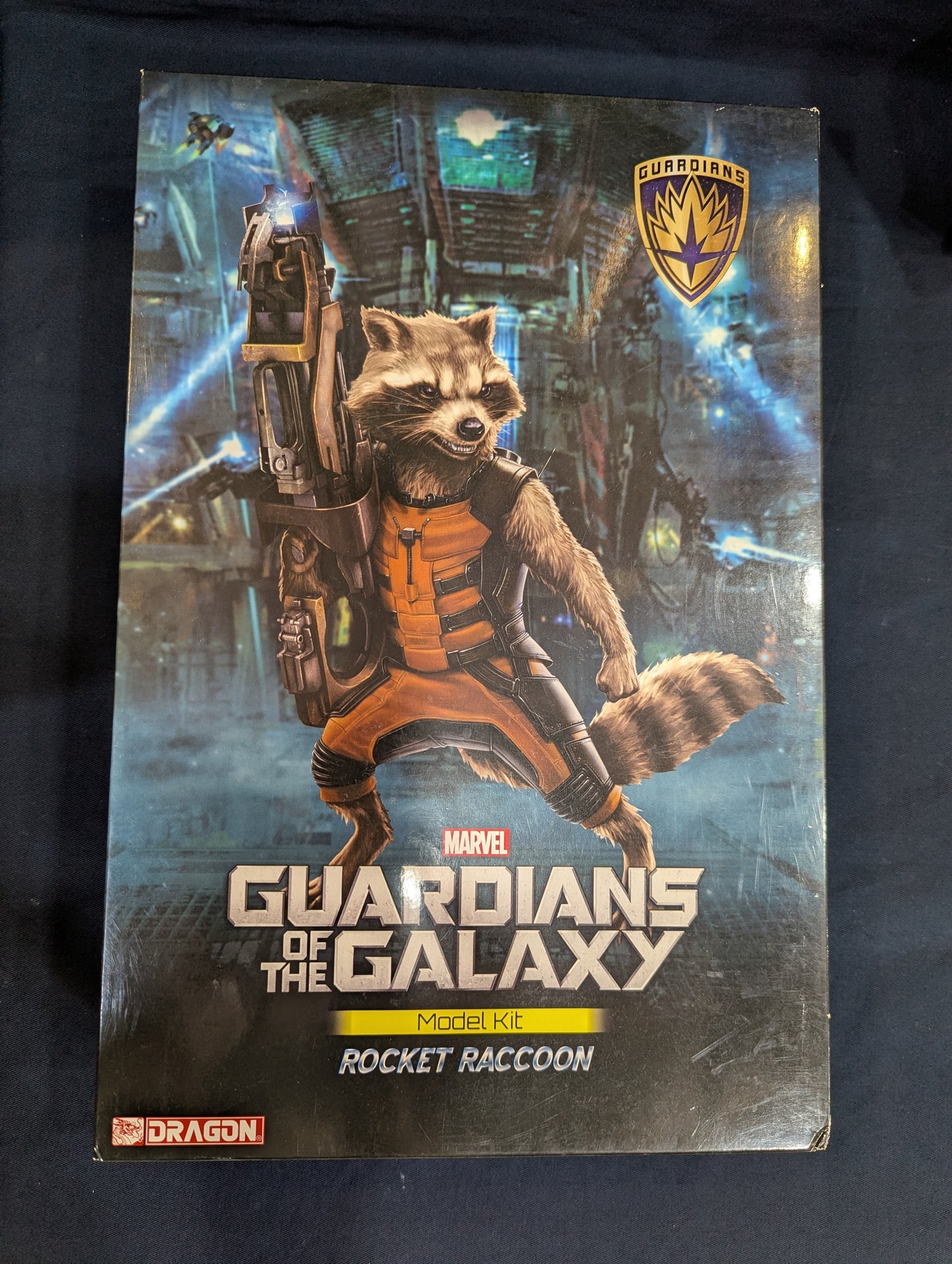 PLATZ/DRAGON Gardiens de la Galaxie Rocket Raccoon/Kit non peint/ Gardiens de la Galaxie