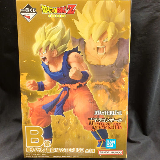 Bandai Spirits Ichiban Kuji Dragon Ball BATTLE OF THE SUPER SAIYAN B-Prize Super Saiyan Son Goku MASTERLISE
