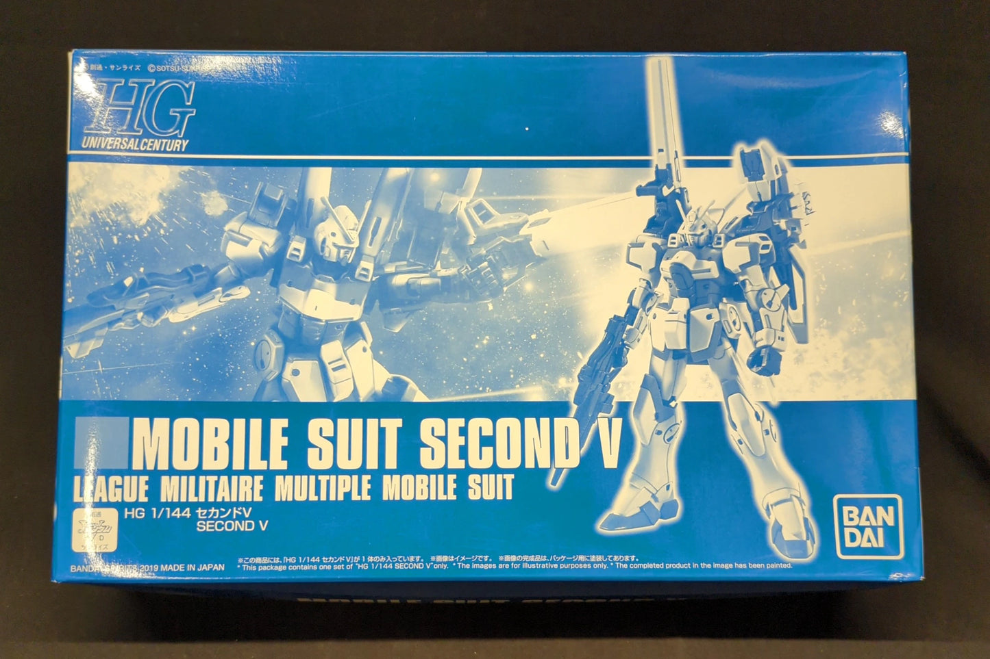 BANDAI SPIRITS HGUC 1/144 Novel version Mobile Suit Victory Gundam Second V