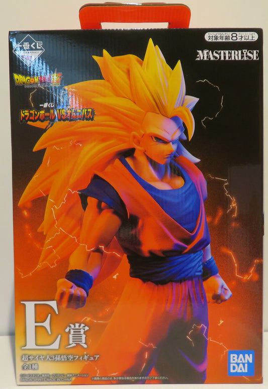 Bandai Spirits Ichiban Kuji Dragon Ball VS Omnibus E-Prize MASTERLISE Super Saiyan 3 Son Goku Figure