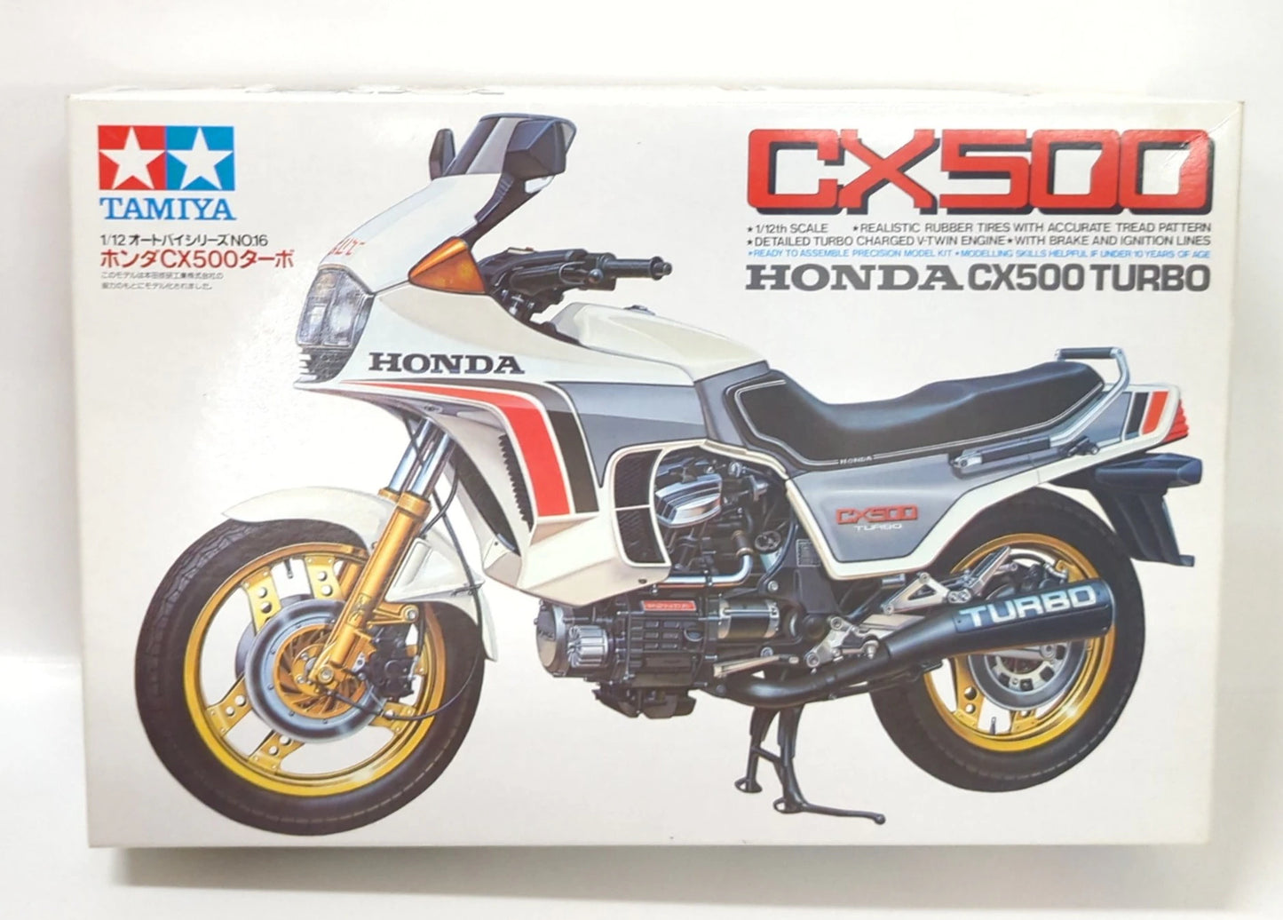 Tamiya 1/12 Motorcycle series Honda CX500 Turbo 16