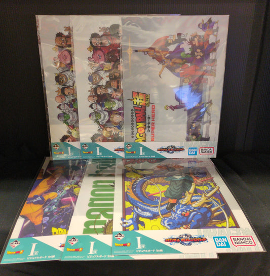 Bandai Spirits Ichiban Kuji Dragon Ball VS Omnibus Great I-Prize Complete 6 Type Set Visual Boards