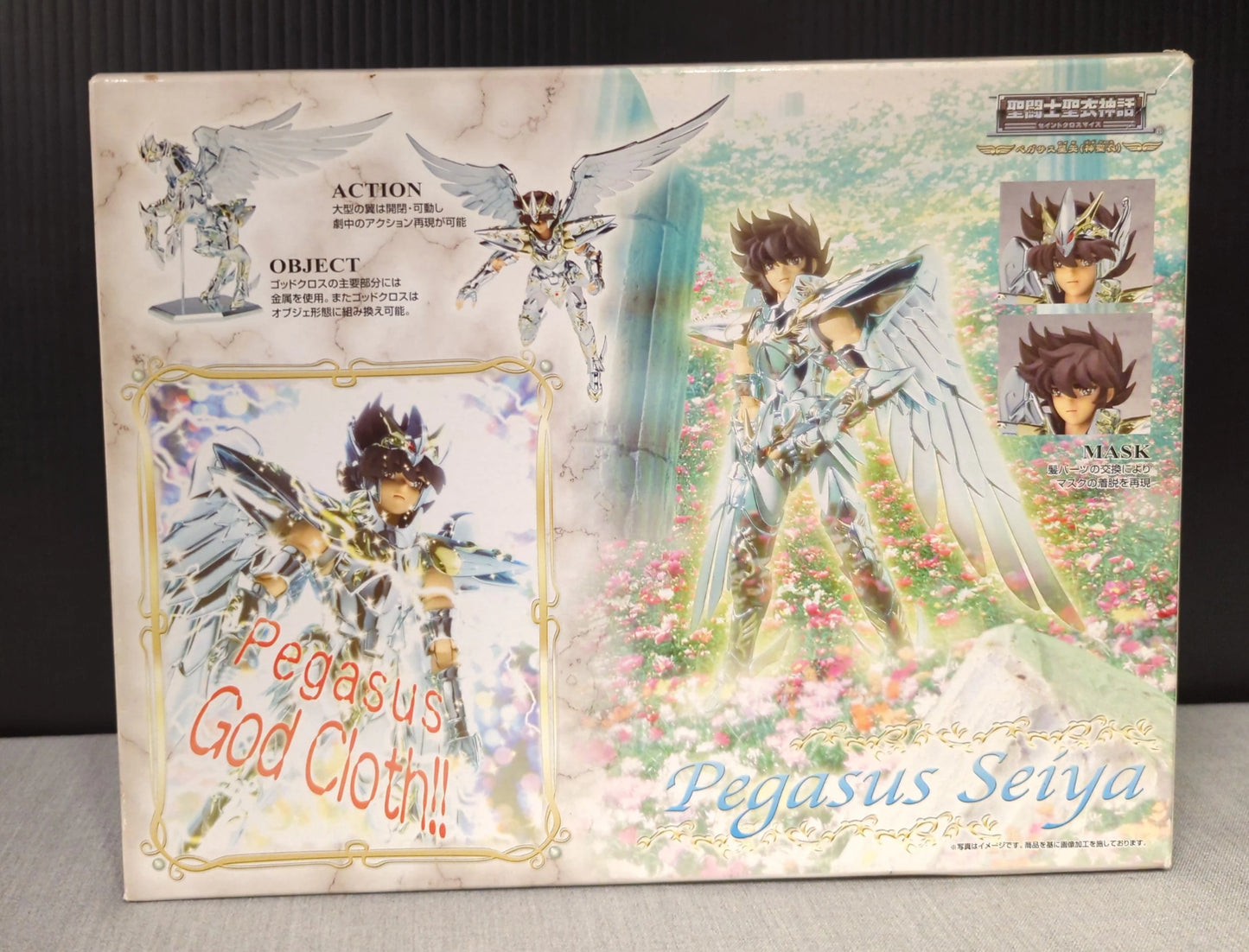 BANDAI Saint Seiya Myth Cloth Masami Kurumada Pegasus Seiya God Cloth/God Cloth