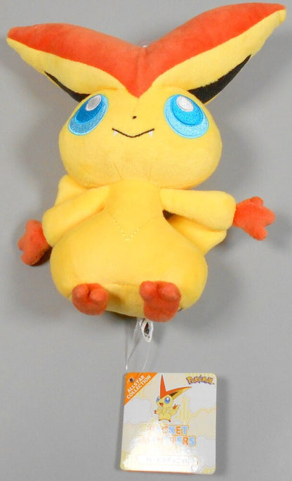 San-ei Boueki Pokemon Sun and Moon Plush Stuffed Toy Victini (S)