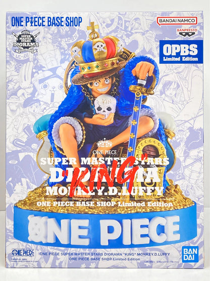 Banpresto SUPER MASTER STARS DIORAMA BASE SHOP Limited Edition "KING"Monkey D Luffy