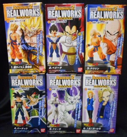Bandai DBZ RW Awakening!! Super Saiyan Edition Complete 6 Type Set / DBZ RW Awakening!! Super Saiyan Edition