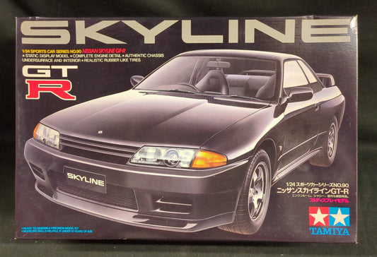 Tamiya 1/24 Sports Car series No.90 Full Display Model Nissan Skyline GT-R (R32) 24090