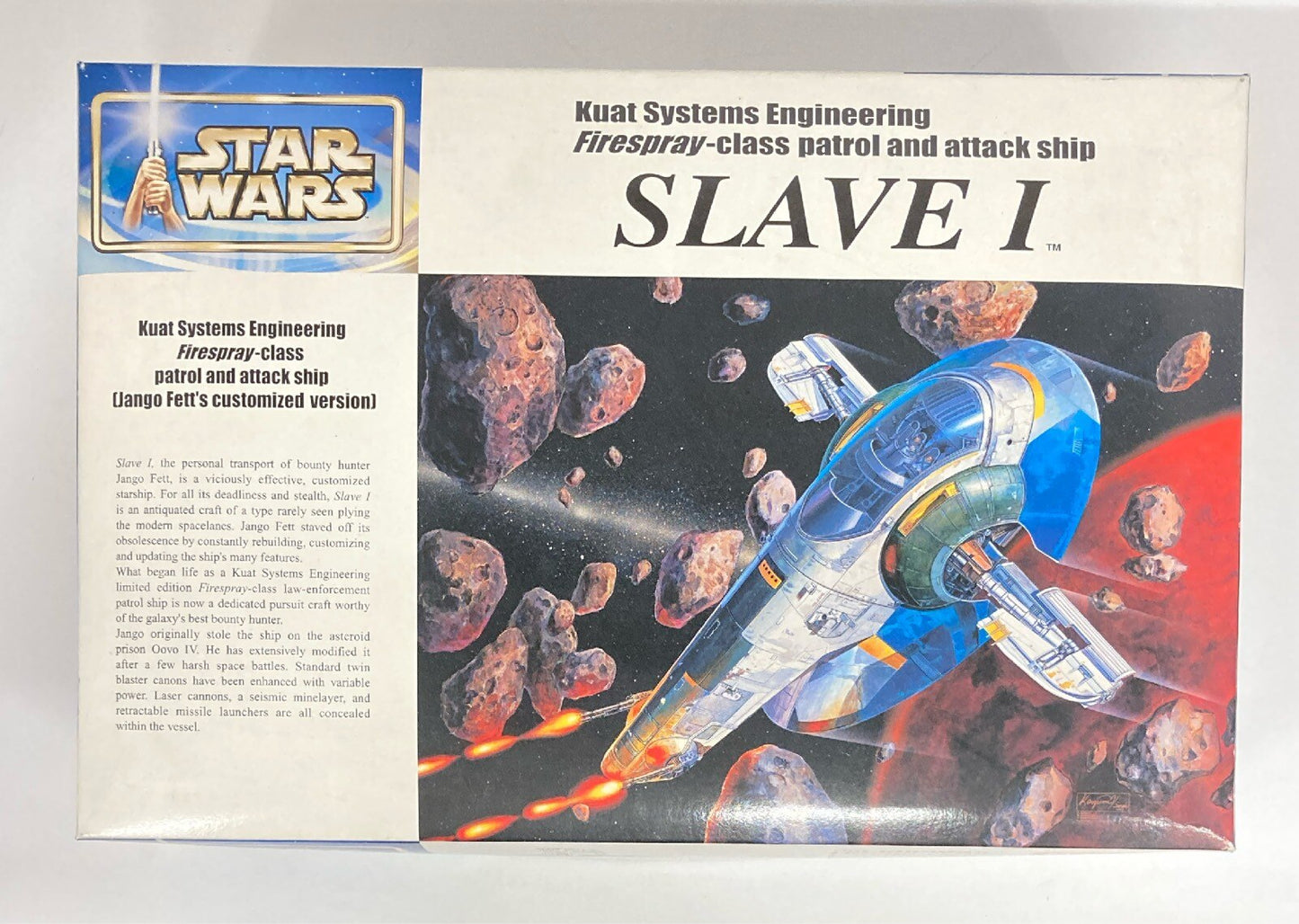 FINE MOLDS MODEL KIT SLAVE I (Django Fett version) 1/72 scale