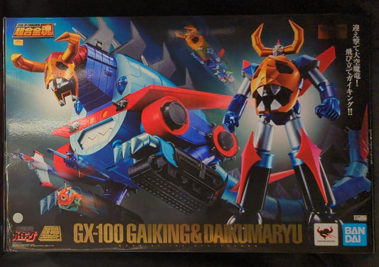Bandai Soul of Chogokin Gaiking and Daiku Maryu With First Edition Bonus Item GX100