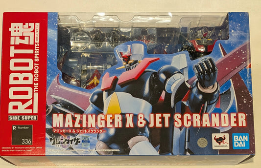 Bandai ROBOT SPIRITS  Grendizer U Mazinger X & Jet Scrander X