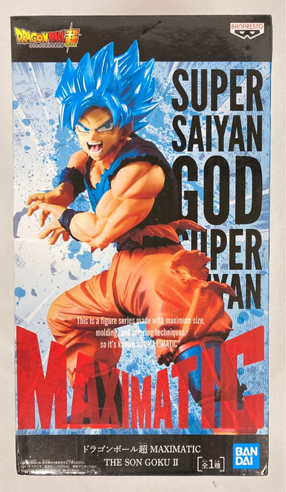 BANDAI SPIRITS MAXIMATIC THE SON GOKU II Super Saiyan God Super Saiyan Son Goku