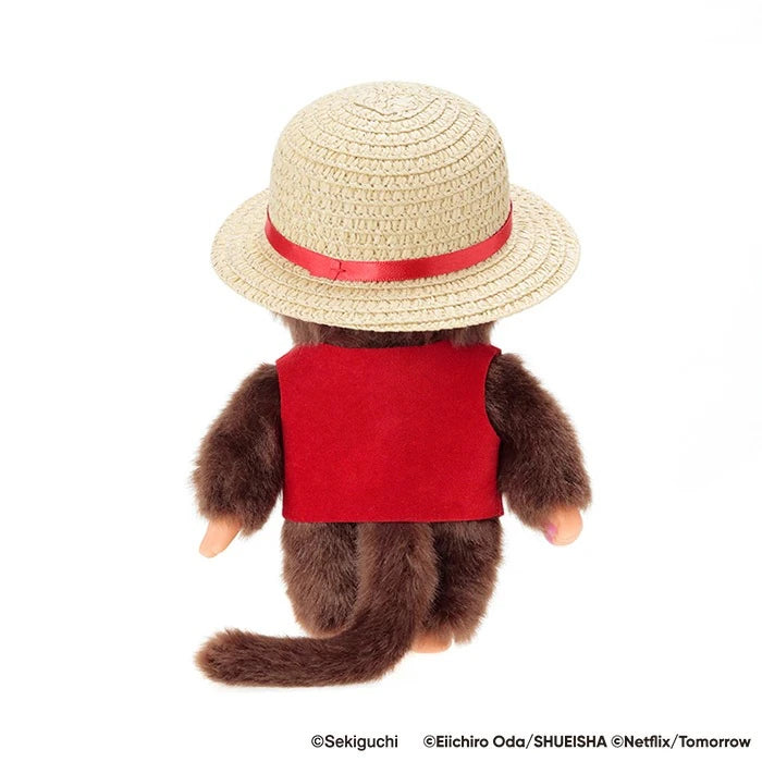 ★Tout neuf★ Sekiguchi Monchhichi x Netflix ONE PIECE Saison 2 Luffy Monchhichi Taille S